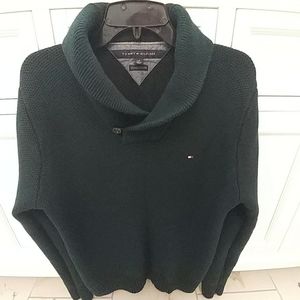 Tommy Hilfiger Shawl Collar Sweater